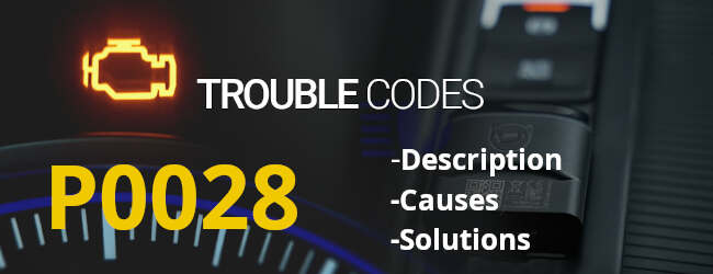P0028  Opis naprawy kodu błędu fehlercode reparatur beschreibung dtc error code repair description